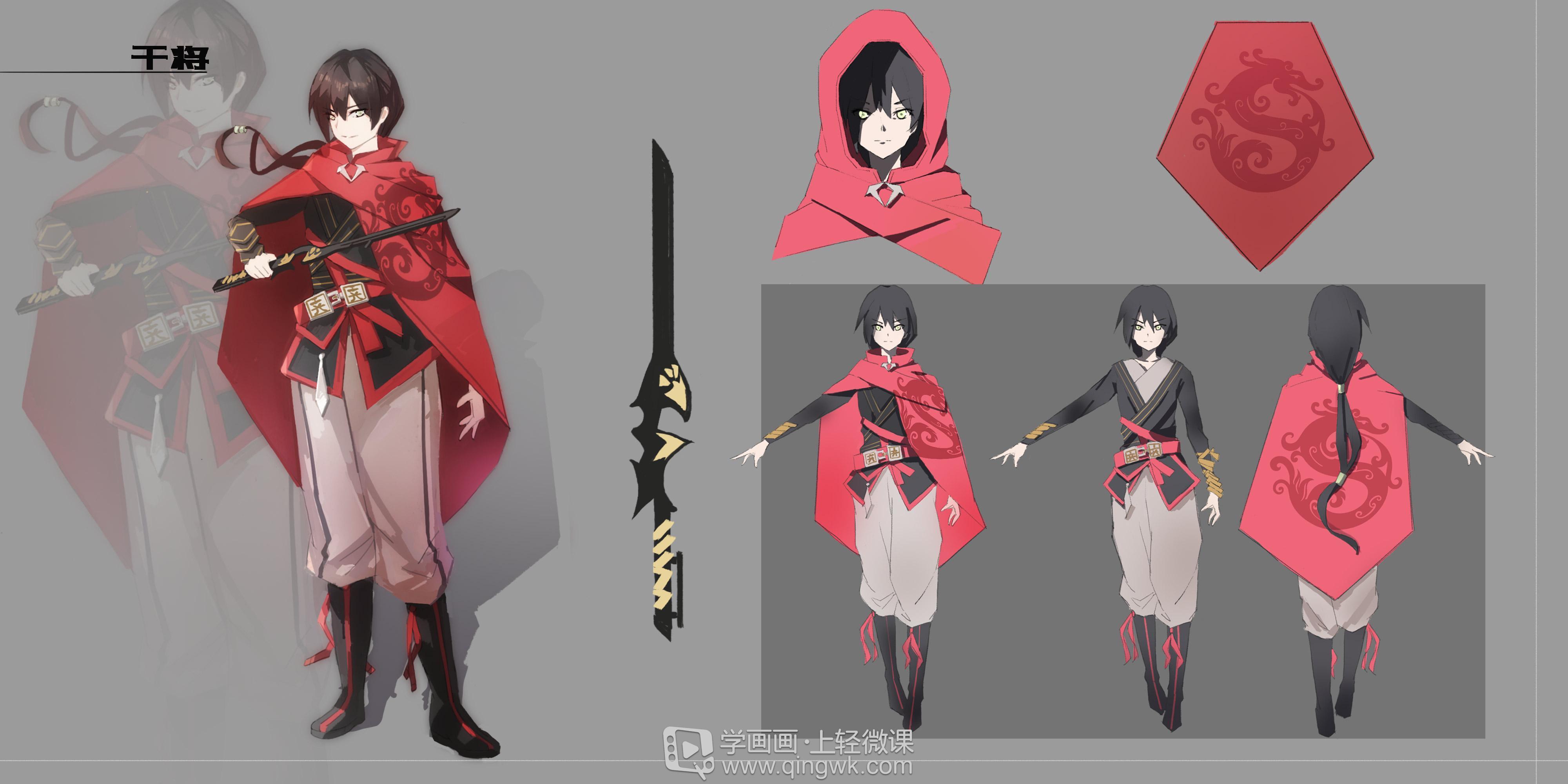 動(dòng)漫人物三視圖繪制指南